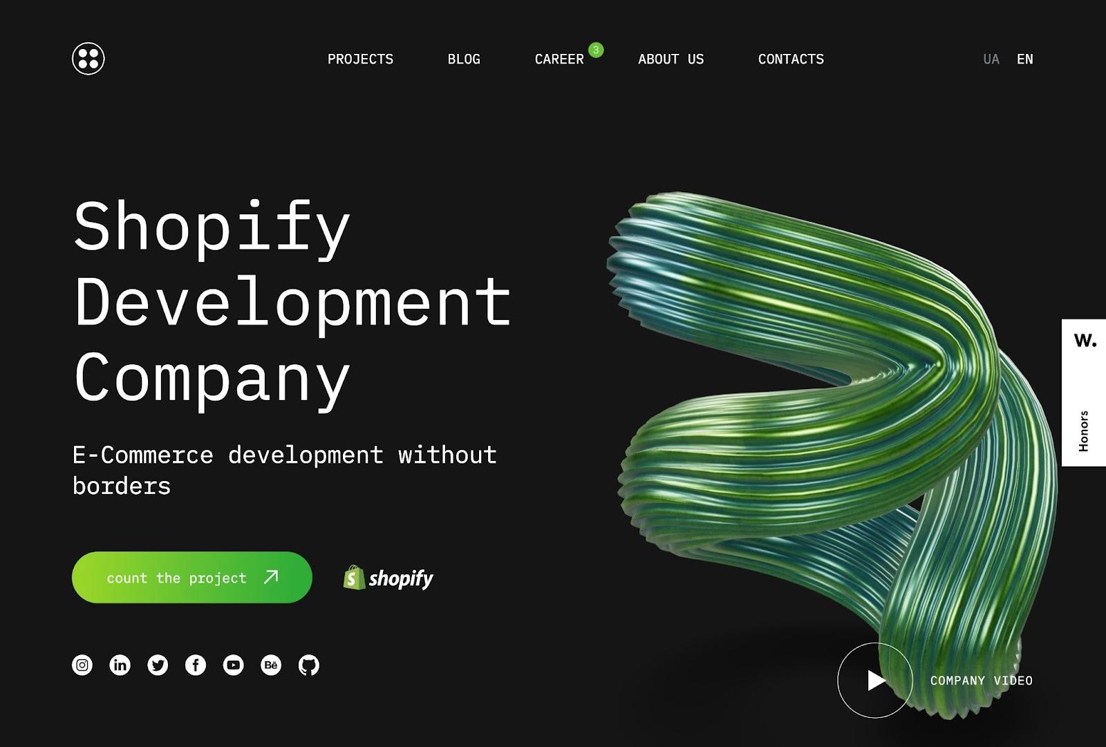 The 35 best dark website themes